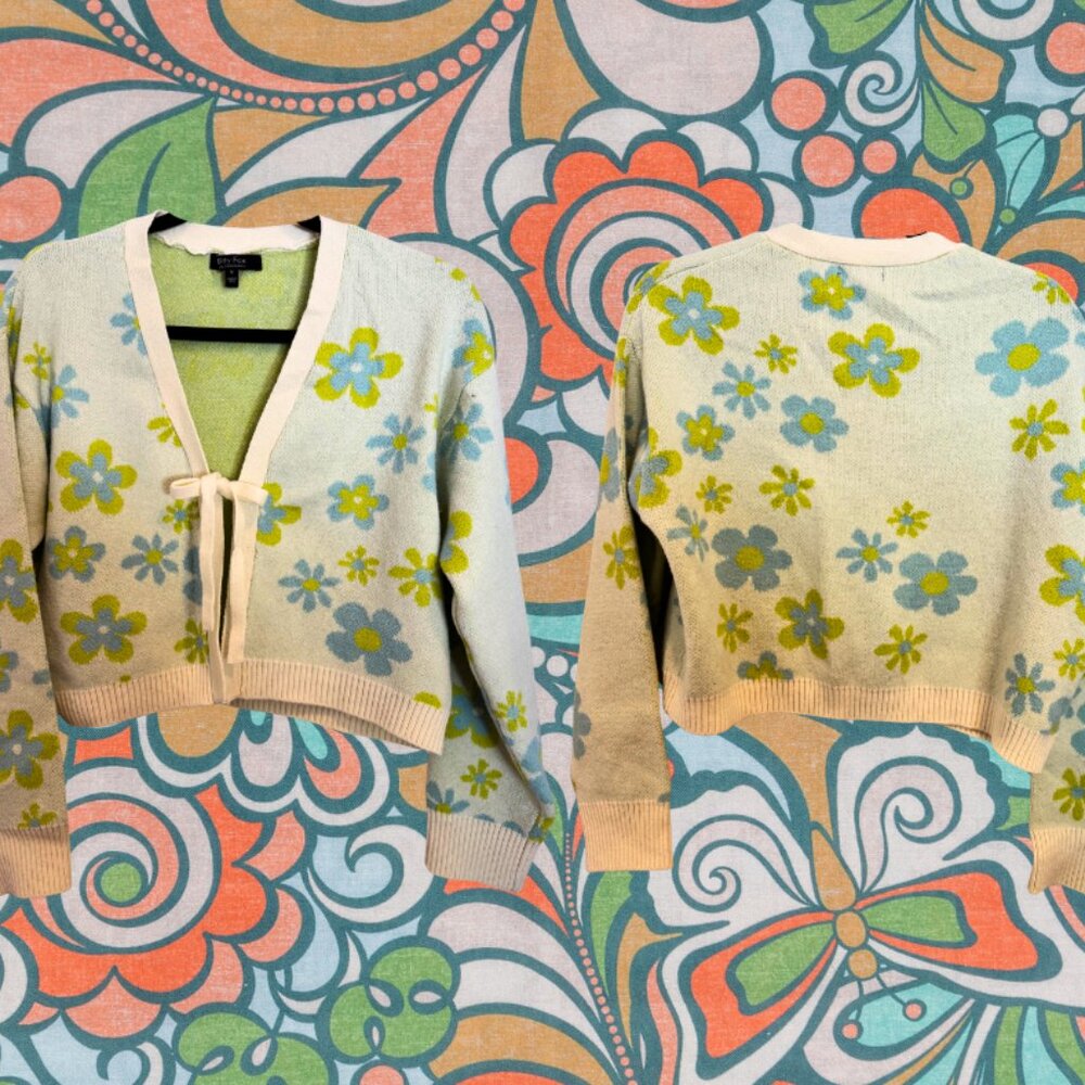 Flower Power Cardigan